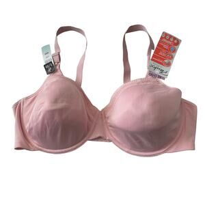 Playtex Womens Maternity Nursing Bra Size 42D/DD Underwire US4959 Gentle Peach